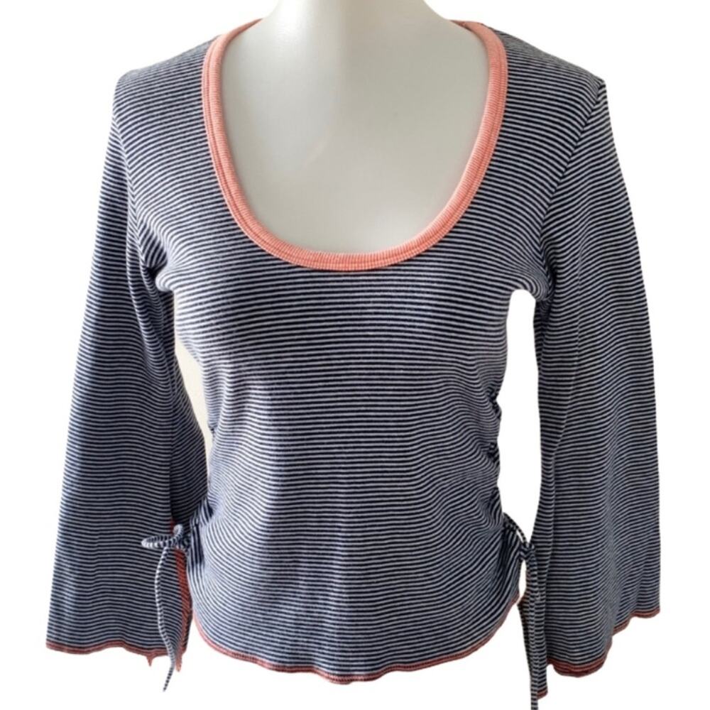 Calvin Klein top stripes EUC